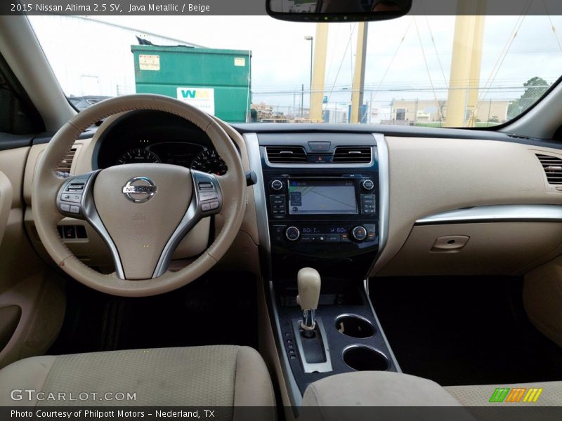 Java Metallic / Beige 2015 Nissan Altima 2.5 SV