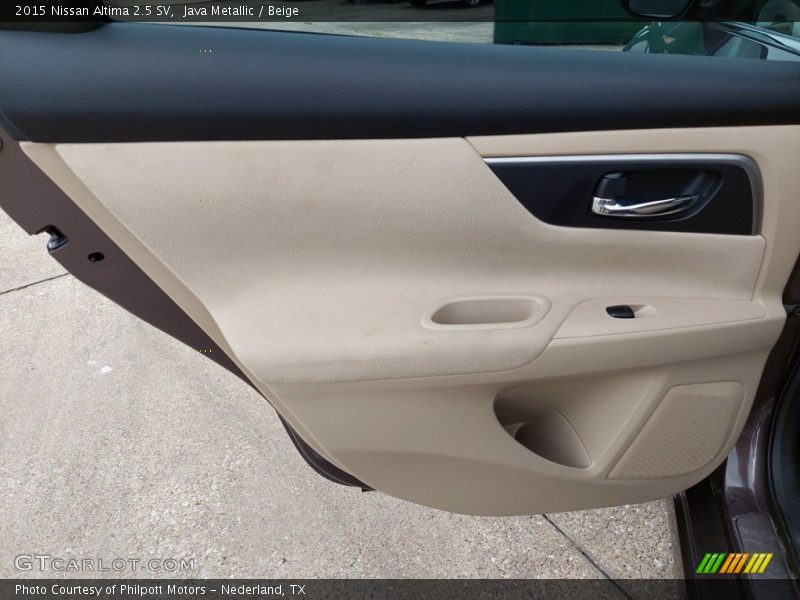 Java Metallic / Beige 2015 Nissan Altima 2.5 SV
