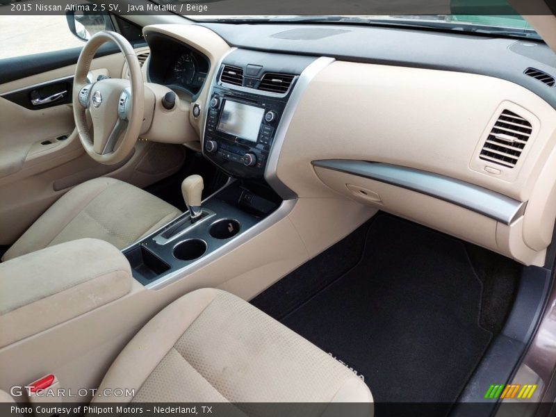 Java Metallic / Beige 2015 Nissan Altima 2.5 SV