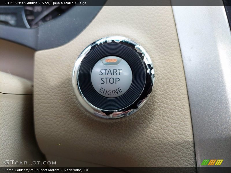 Java Metallic / Beige 2015 Nissan Altima 2.5 SV