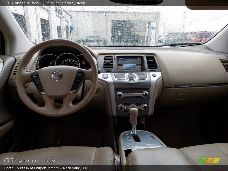 Midnight Garnet / Beige 2014 Nissan Murano SL