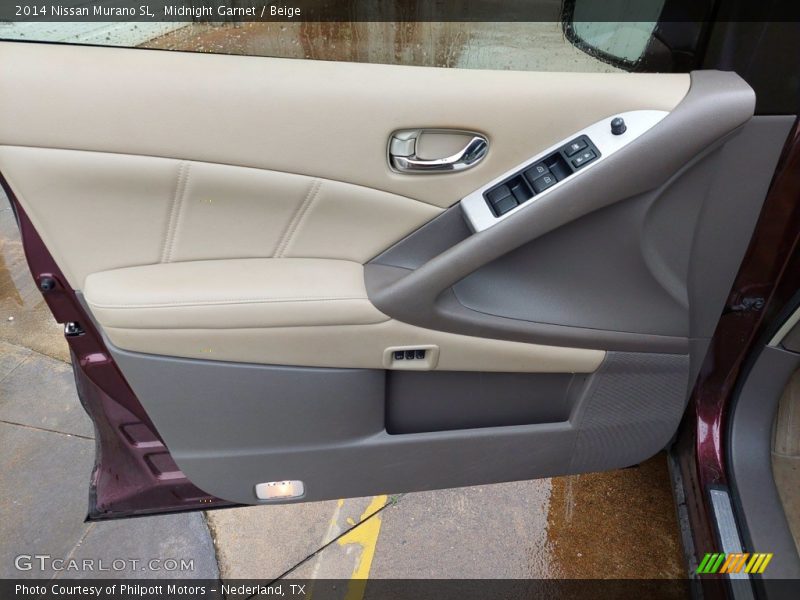 Midnight Garnet / Beige 2014 Nissan Murano SL