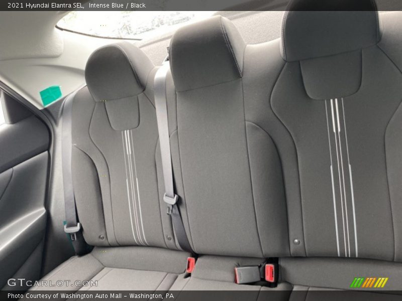 Intense Blue / Black 2021 Hyundai Elantra SEL