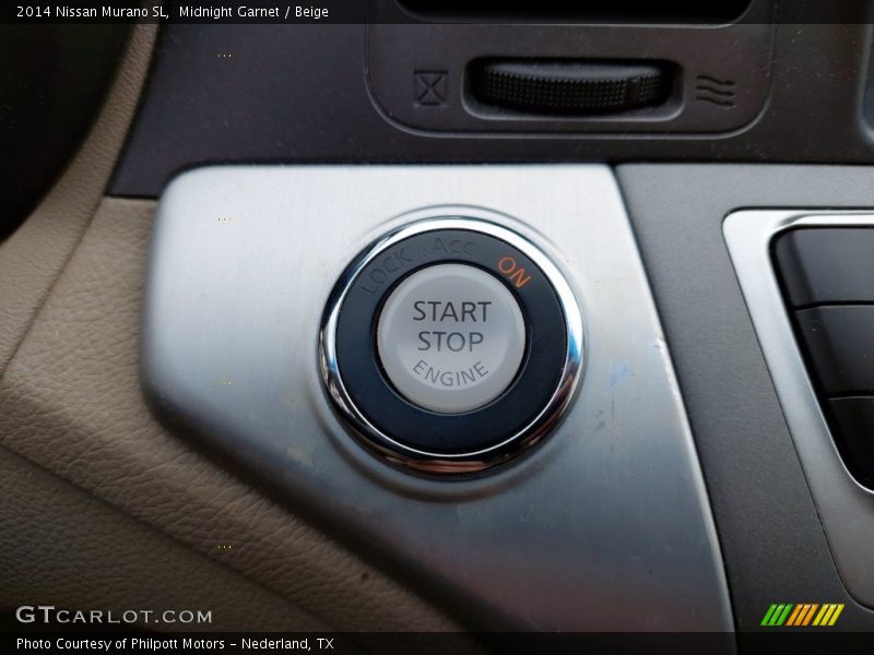 Midnight Garnet / Beige 2014 Nissan Murano SL
