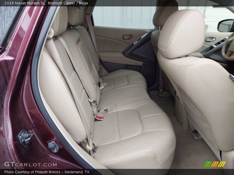 Midnight Garnet / Beige 2014 Nissan Murano SL