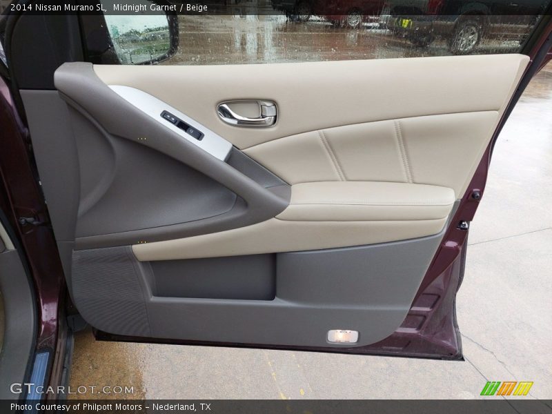 Midnight Garnet / Beige 2014 Nissan Murano SL