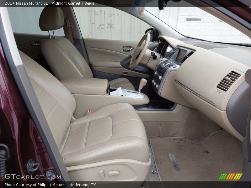 Midnight Garnet / Beige 2014 Nissan Murano SL