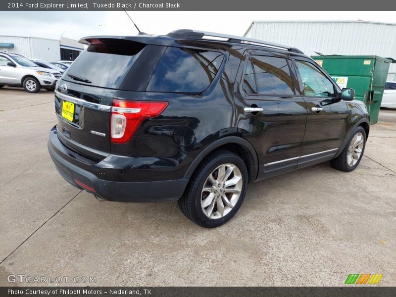 Tuxedo Black / Charcoal Black 2014 Ford Explorer Limited