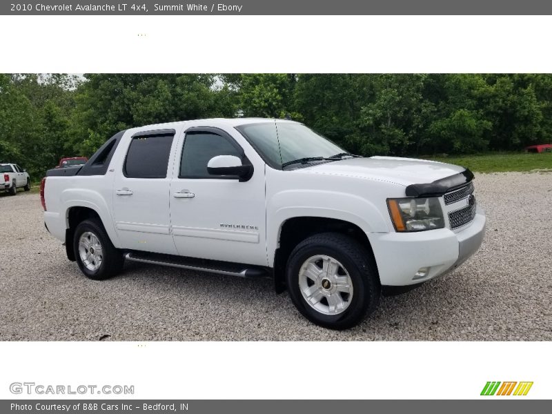 Summit White / Ebony 2010 Chevrolet Avalanche LT 4x4