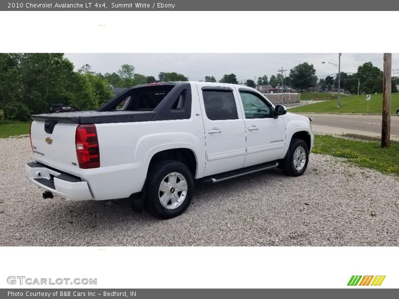 Summit White / Ebony 2010 Chevrolet Avalanche LT 4x4
