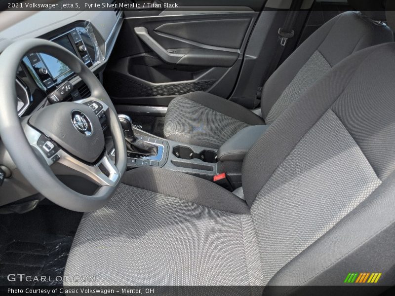 Pyrite Silver Metallic / Titan Black 2021 Volkswagen Jetta S