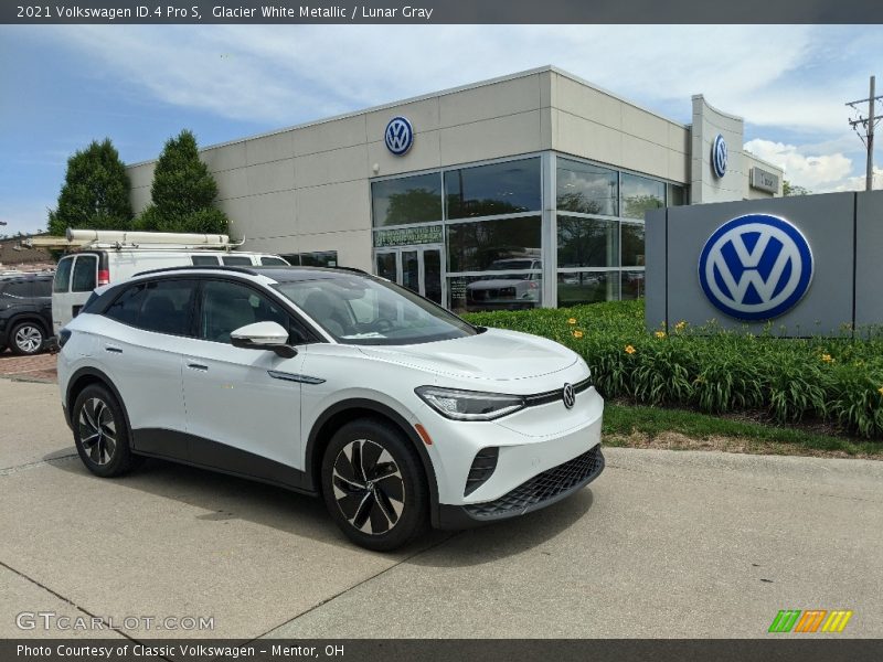 Front 3/4 View of 2021 ID.4 Pro S