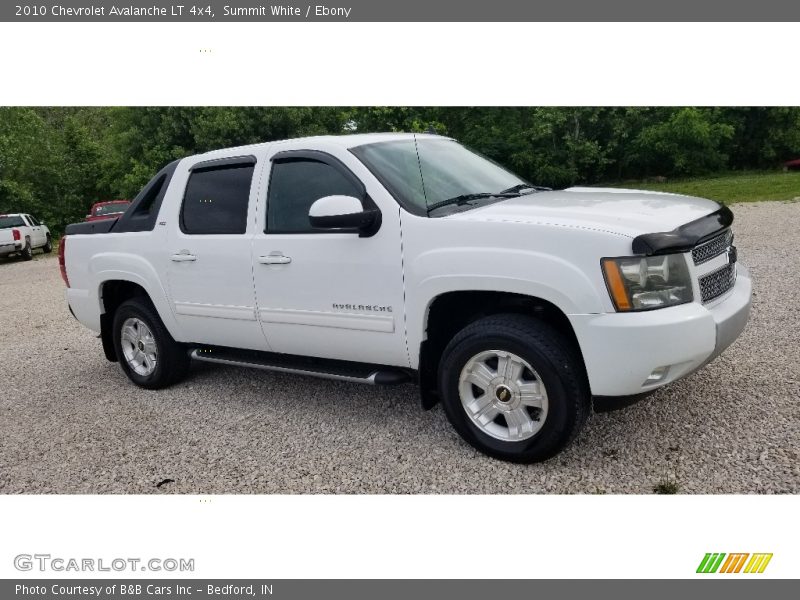 Summit White / Ebony 2010 Chevrolet Avalanche LT 4x4