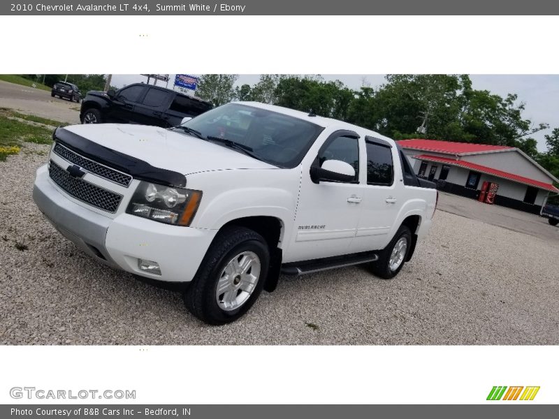 Summit White / Ebony 2010 Chevrolet Avalanche LT 4x4