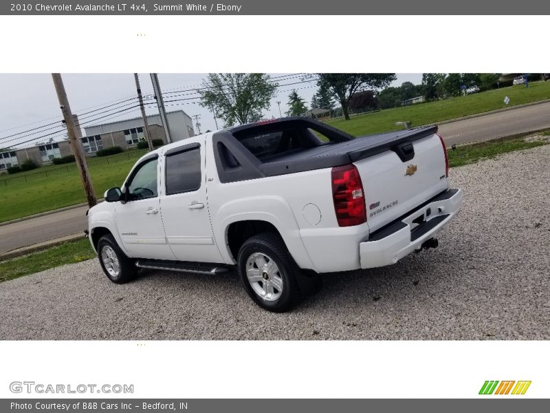 Summit White / Ebony 2010 Chevrolet Avalanche LT 4x4