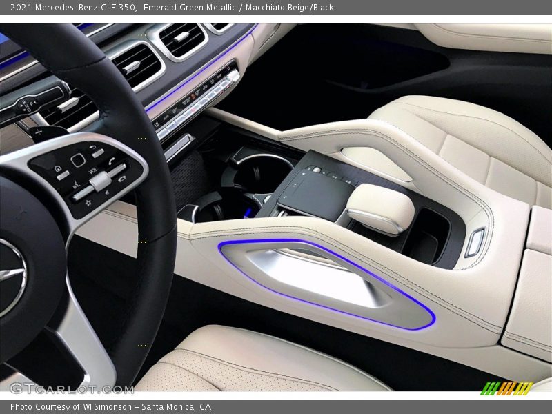 Emerald Green Metallic / Macchiato Beige/Black 2021 Mercedes-Benz GLE 350