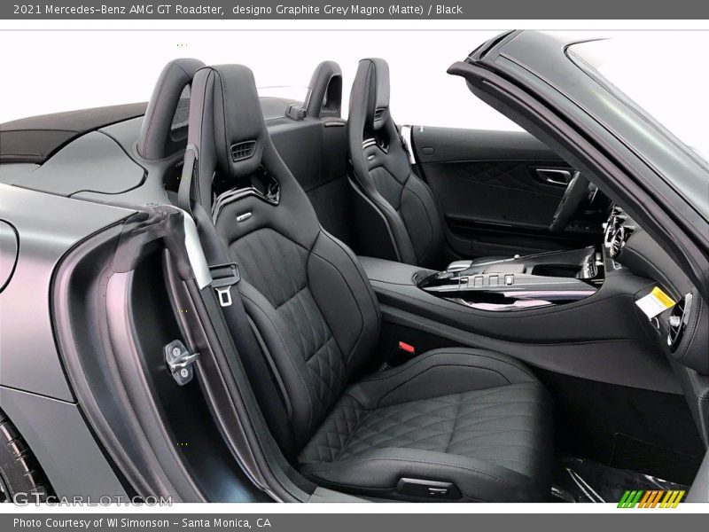  2021 AMG GT Roadster Black Interior