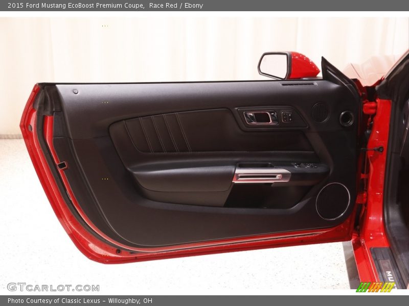 Race Red / Ebony 2015 Ford Mustang EcoBoost Premium Coupe