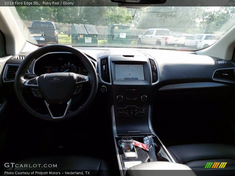 Ruby Red / Ebony 2019 Ford Edge SEL