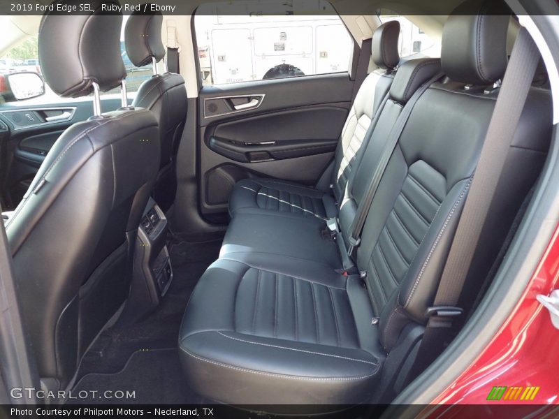 Ruby Red / Ebony 2019 Ford Edge SEL