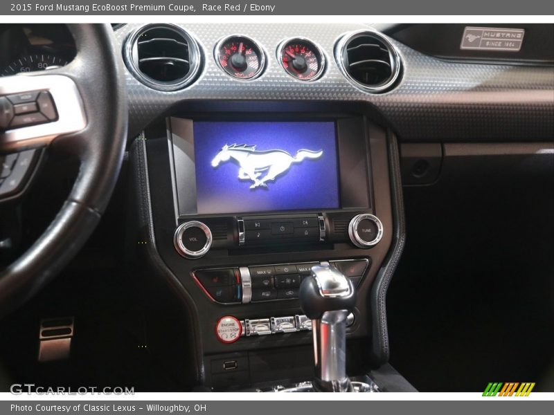Race Red / Ebony 2015 Ford Mustang EcoBoost Premium Coupe
