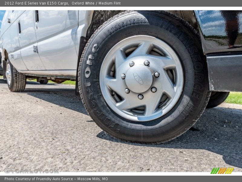 Oxford White / Medium Flint 2012 Ford E Series Van E150 Cargo
