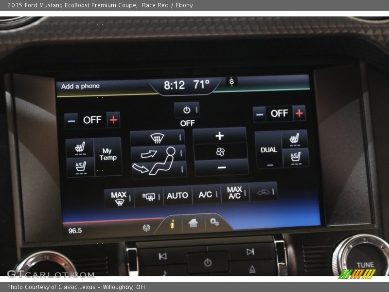 Race Red / Ebony 2015 Ford Mustang EcoBoost Premium Coupe