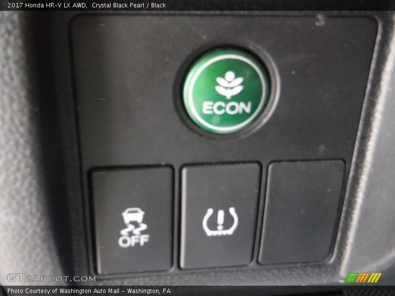 Crystal Black Pearl / Black 2017 Honda HR-V LX AWD