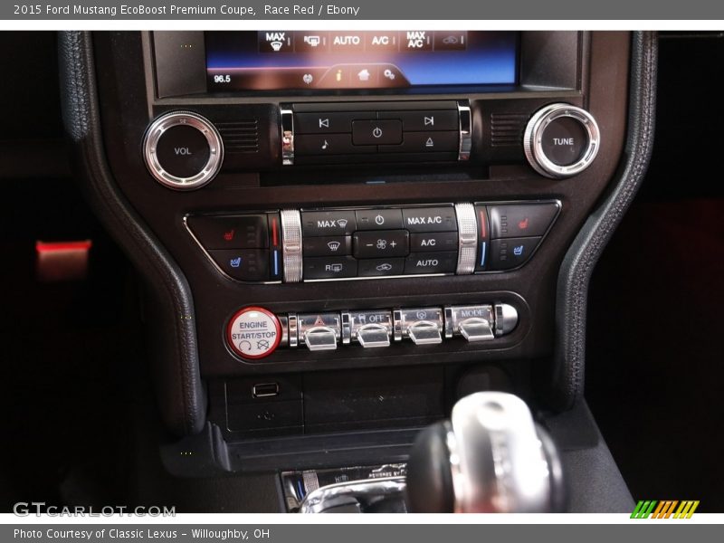 Race Red / Ebony 2015 Ford Mustang EcoBoost Premium Coupe