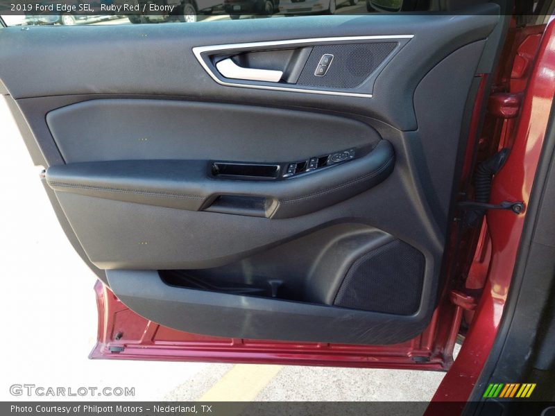Ruby Red / Ebony 2019 Ford Edge SEL