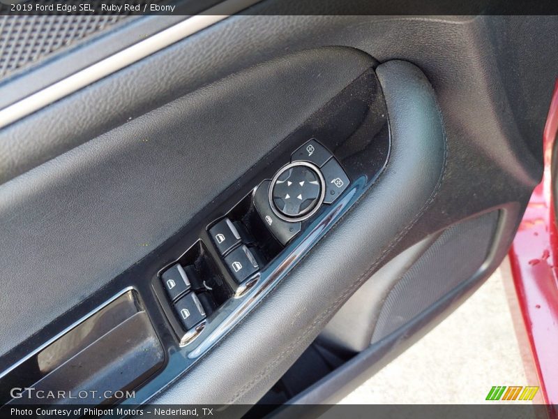 Ruby Red / Ebony 2019 Ford Edge SEL