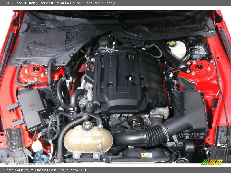 Race Red / Ebony 2015 Ford Mustang EcoBoost Premium Coupe