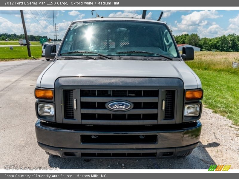 Oxford White / Medium Flint 2012 Ford E Series Van E150 Cargo