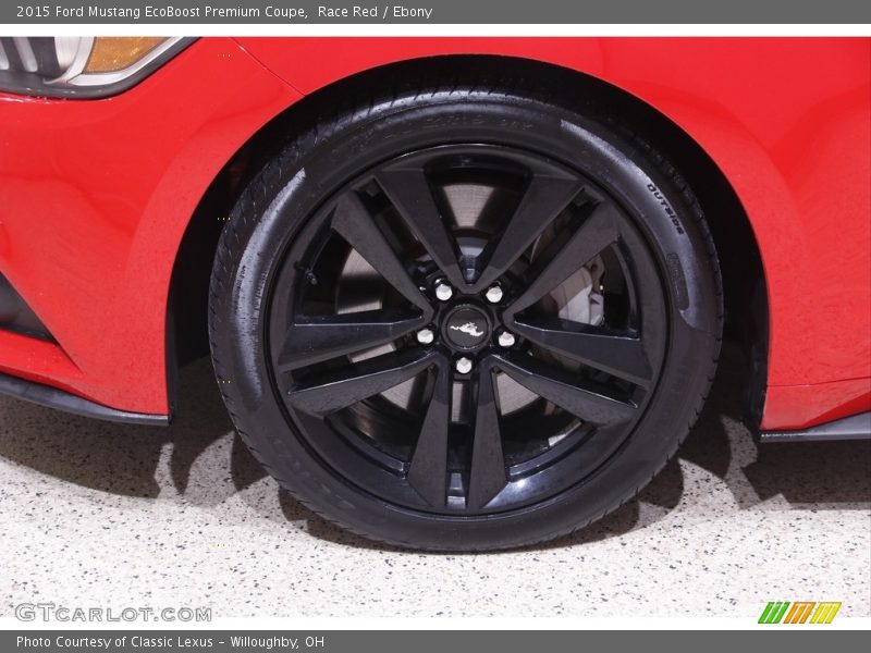 Race Red / Ebony 2015 Ford Mustang EcoBoost Premium Coupe