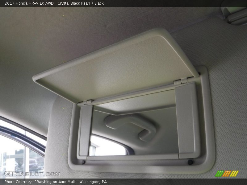 Crystal Black Pearl / Black 2017 Honda HR-V LX AWD