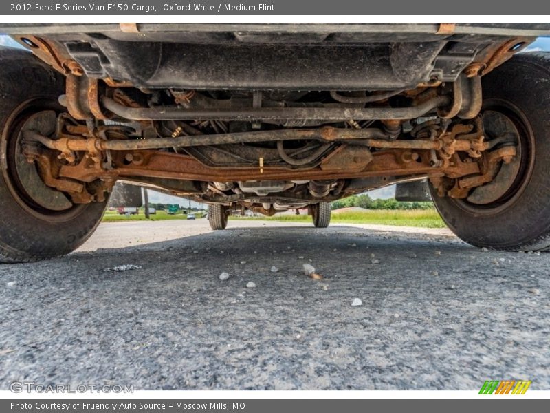 Oxford White / Medium Flint 2012 Ford E Series Van E150 Cargo