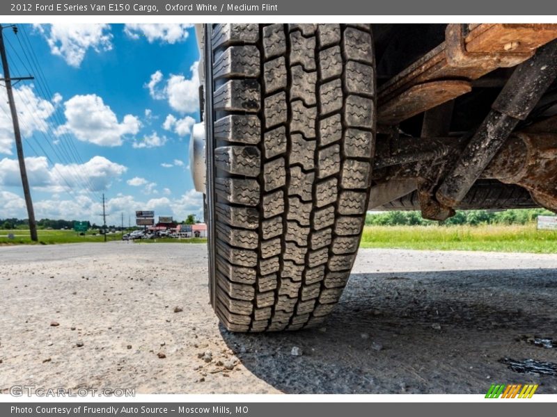 Oxford White / Medium Flint 2012 Ford E Series Van E150 Cargo