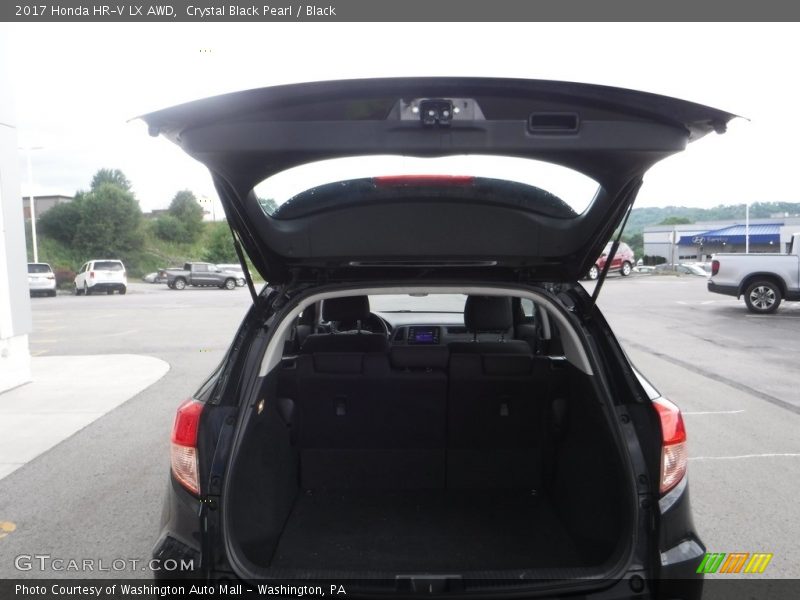 Crystal Black Pearl / Black 2017 Honda HR-V LX AWD