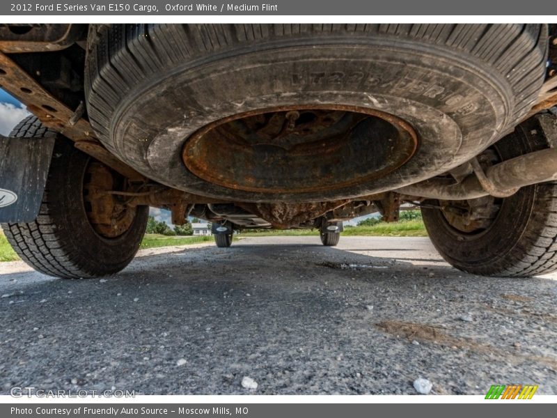 Oxford White / Medium Flint 2012 Ford E Series Van E150 Cargo