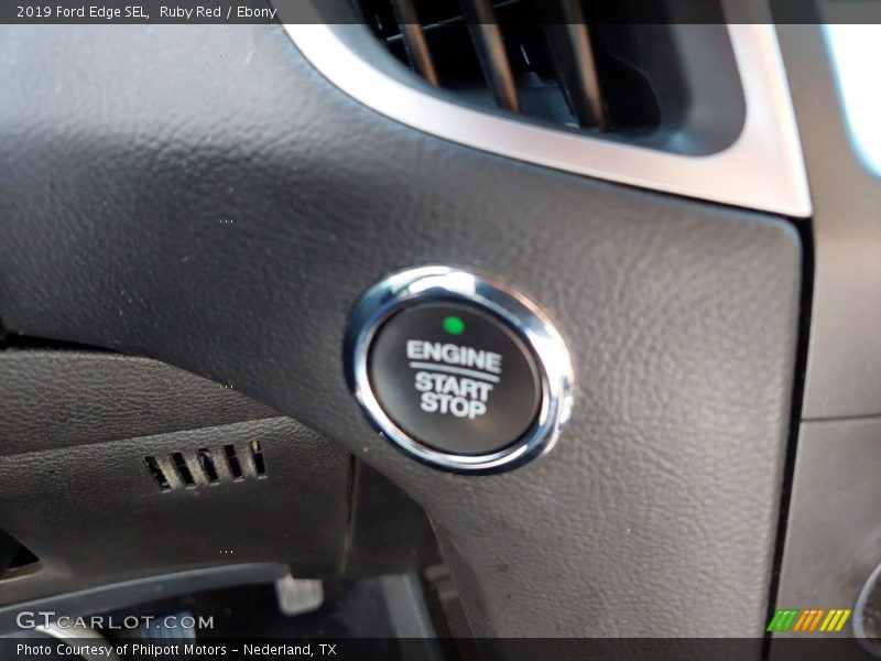 Ruby Red / Ebony 2019 Ford Edge SEL