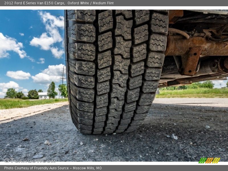 Oxford White / Medium Flint 2012 Ford E Series Van E150 Cargo