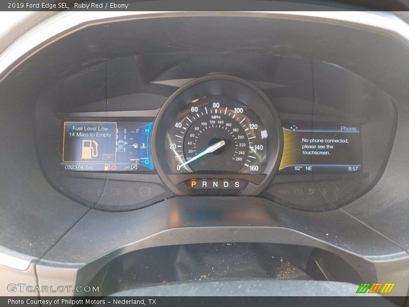Ruby Red / Ebony 2019 Ford Edge SEL
