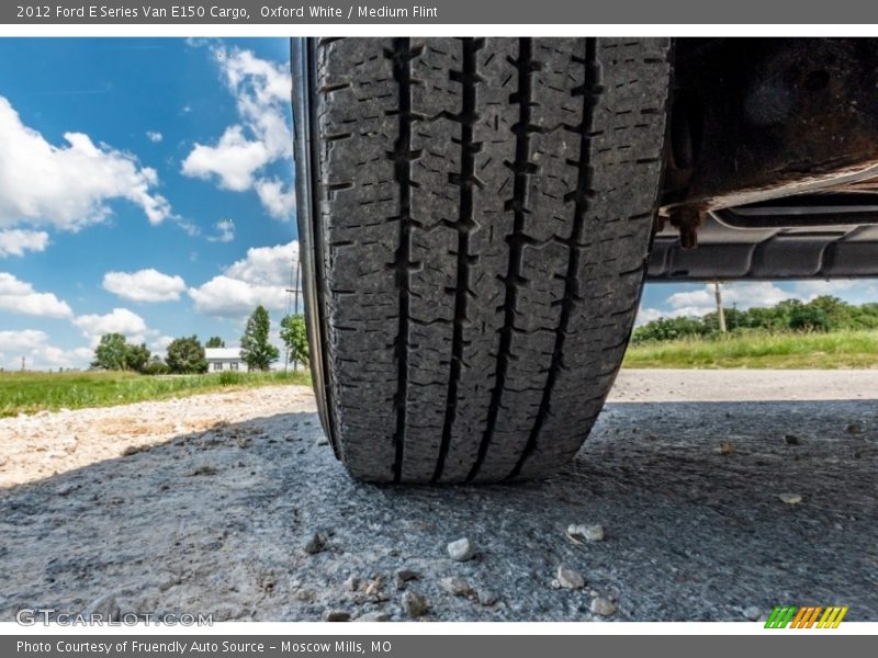 Oxford White / Medium Flint 2012 Ford E Series Van E150 Cargo