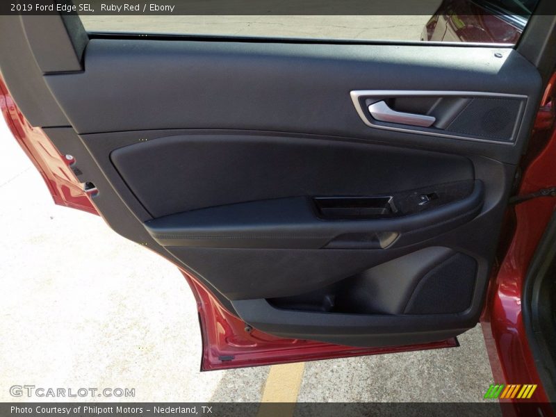 Ruby Red / Ebony 2019 Ford Edge SEL