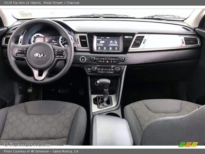 Front Seat of 2018 Niro LX Hybrid