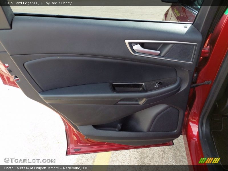 Ruby Red / Ebony 2019 Ford Edge SEL