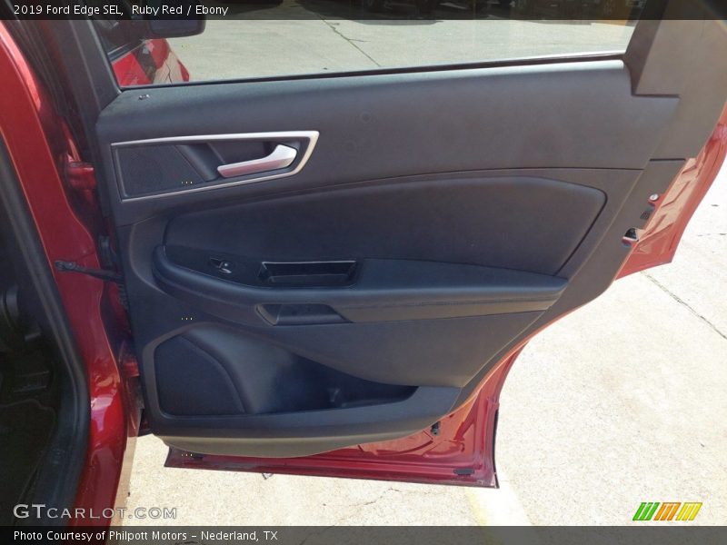 Ruby Red / Ebony 2019 Ford Edge SEL