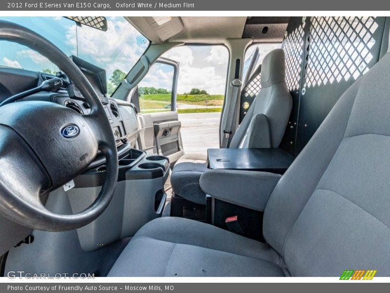 Oxford White / Medium Flint 2012 Ford E Series Van E150 Cargo