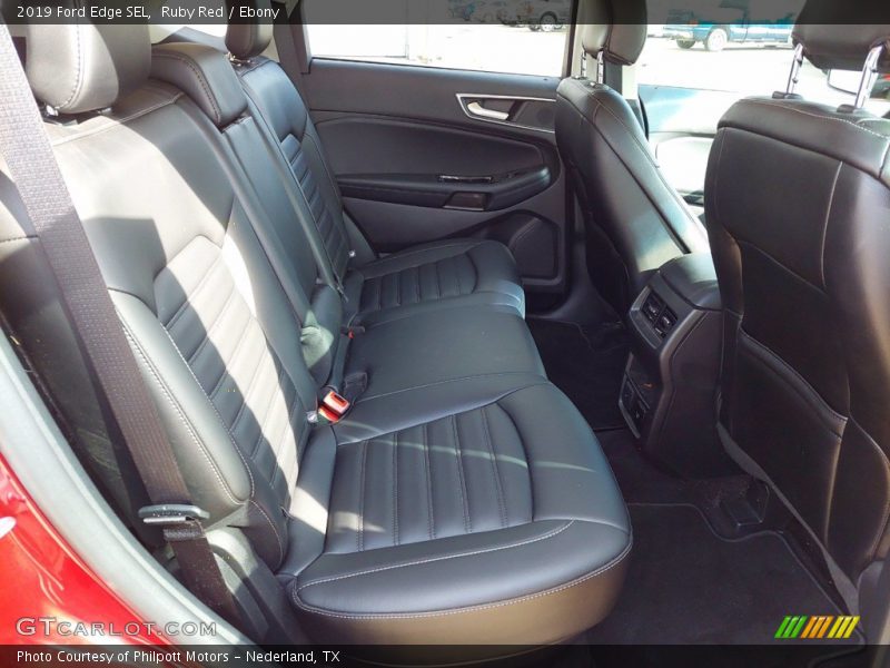 Ruby Red / Ebony 2019 Ford Edge SEL