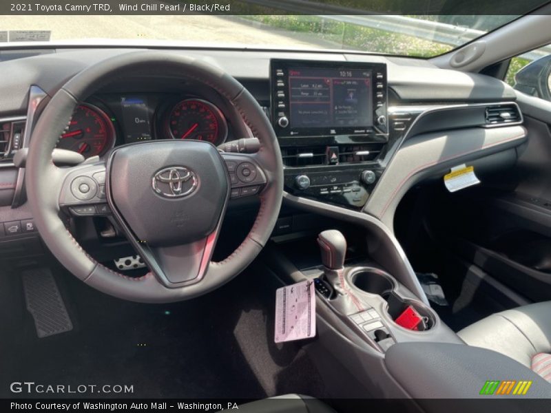 Dashboard of 2021 Camry TRD